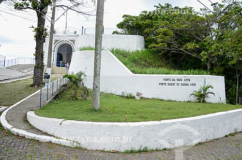  Entrada do Forte Duque de Caxias - também conhecido como Forte do Leme - na Área de Proteção Ambiental do Morro do Leme  - Rio de Janeiro - Rio de Janeiro (RJ) - Brasil