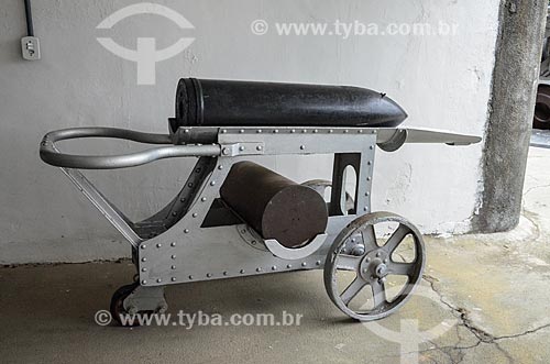  Carrinho para munição no Forte Duque de Caxias - também conhecido como Forte do Leme  - Rio de Janeiro - Rio de Janeiro (RJ) - Brasil