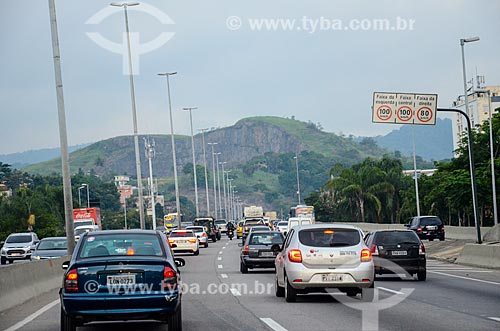  Tráfego na Linha Amarela  - Rio de Janeiro - Rio de Janeiro (RJ) - Brasil