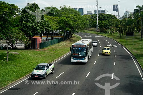  Vista da Avenida Infante Dom Henrique no Aterro do Flamengo  - Rio de Janeiro - Rio de Janeiro (RJ) - Brasil