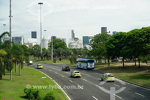  Vista da Avenida Infante Dom Henrique no Aterro do Flamengo  - Rio de Janeiro - Rio de Janeiro (RJ) - Brasil