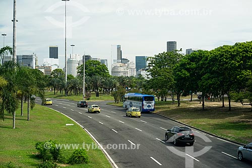  Vista da Avenida Infante Dom Henrique no Aterro do Flamengo  - Rio de Janeiro - Rio de Janeiro (RJ) - Brasil