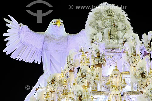  Desfile do Grêmio Recreativo Escola de Samba Portela - Foliões - Enredo 2015 - ImagináRIO: 450 janeiros de uma cidade surreal  - Rio de Janeiro - Rio de Janeiro (RJ) - Brasil