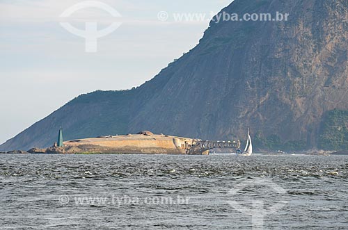  Forte Tamandaré da Laje (1555) na Baía de Guanabara  - Rio de Janeiro - Rio de Janeiro (RJ) - Brasil