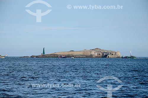  Forte Tamandaré da Laje (1555) na Baía de Guanabara  - Rio de Janeiro - Rio de Janeiro (RJ) - Brasil