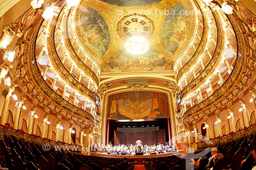  Interior do Teatro Amazonas (1896)  - Manaus - Amazonas (AM) - Brasil