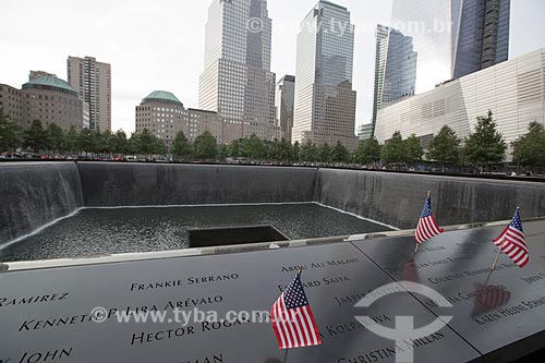  Memorial e Museu Nacional do 11 de Setembro (Marco Zero do World Trade Center)  - Cidade de Nova Iorque - Nova Iorque - Estados Unidos