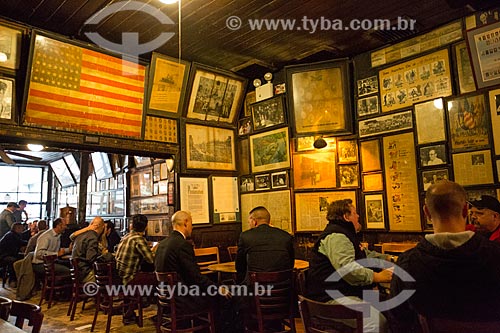  Interior do McSorleys Old Ale House (1854)  - Cidade de Nova Iorque - Nova Iorque - Estados Unidos