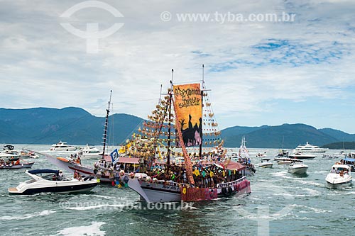  Barcos na procissão marítima de ano novo  - Angra dos Reis - Rio de Janeiro (RJ) - Brasil