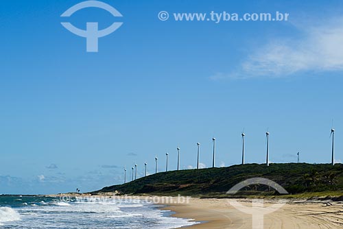  Vista dos aerogeradores do Parque Eólico Millennium  - Mataraca - Paraíba (PB) - Brasil