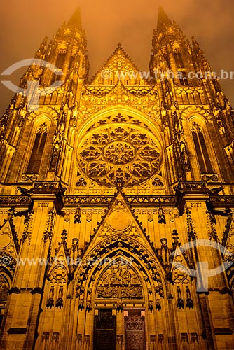  Catedral de São Vito  - Praga - Região da Boêmia Central - República Tcheca