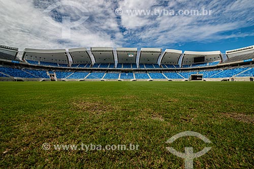  Interior da Arena das Dunas (2014) após construção para a Copa do Mundo no Brasil  - Natal - Rio Grande do Norte (RN) - Brasil