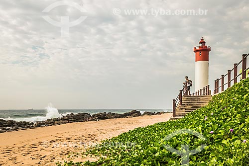  Farol na Praia de uMhlanga  - Durban - Província KwaZulu-Natal - África do Sul