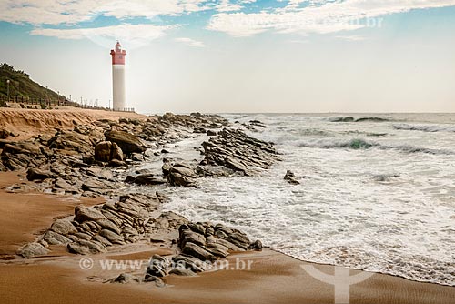 Farol na Praia de uMhlanga  - Durban - Província KwaZulu-Natal - África do Sul