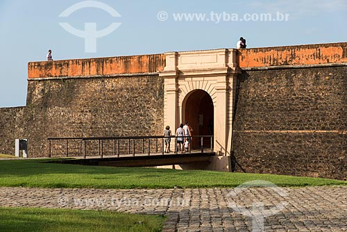  Forte do Castelo do Senhor Santo Cristo (1616) - também conhecido como Forte do Castelo ou Forte do Presépio na margem da foz do Rio Guamá - Baía do Guajará  - Belém - Pará (PA) - Brasil