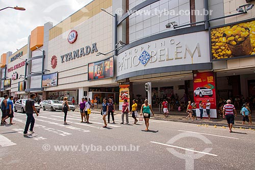  Fachada do Shopping Pátio Belém  - Belém - Pará (PA) - Brasil