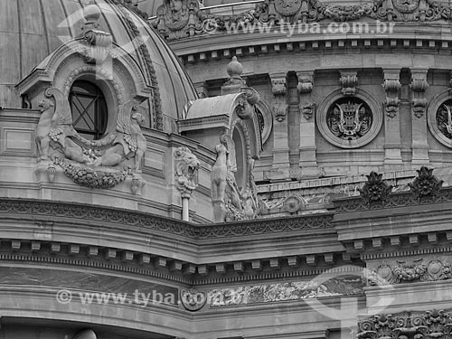  Detalhe do Palais Garnier (Ópera Garnier) - 1875  - Paris - Paris - França