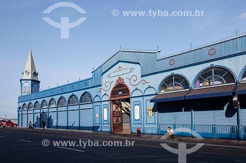  Fachada do Mercado Ver-o-peso  - Belém - Pará (PA) - Brasil