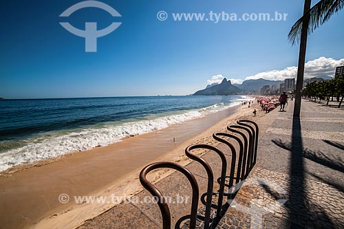  Praia de Ipanema com o Morro Dois Irmãos ao fundo  - Rio de Janeiro - Rio de Janeiro (RJ) - Brasil