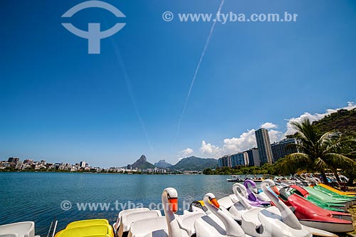  Pedalinhos na Lagoa Rodrigo de Freitas  - Rio de Janeiro - Rio de Janeiro (RJ) - Brasil