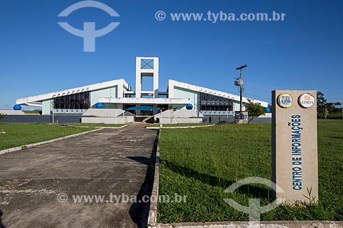  Entrada da sede da Comissão Nacional de Energia Nuclear (CNEN)  - Abadia de Goiás - Goiás (GO) - Brasil