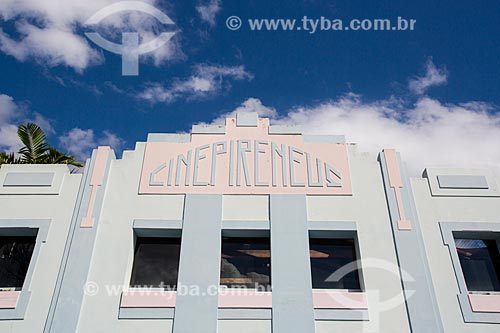  Fachada do Cine Teatro Pireneus (1936)  - Pirenópolis - Goiás (GO) - Brasil