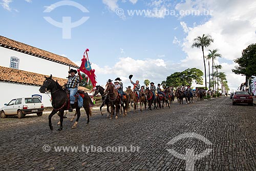  Cavalgada de envio da Folia de Reis  - Pirenópolis - Goiás (GO) - Brasil