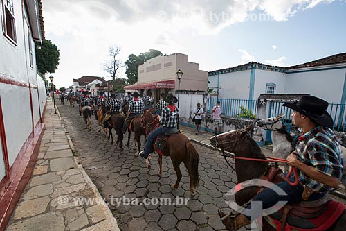  Cavalgada de envio da Folia de Reis  - Pirenópolis - Goiás (GO) - Brasil