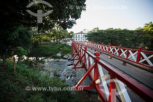  Ponte do Carmo sobre o Rio das Almas  - Pirenópolis - Goiás (GO) - Brasil