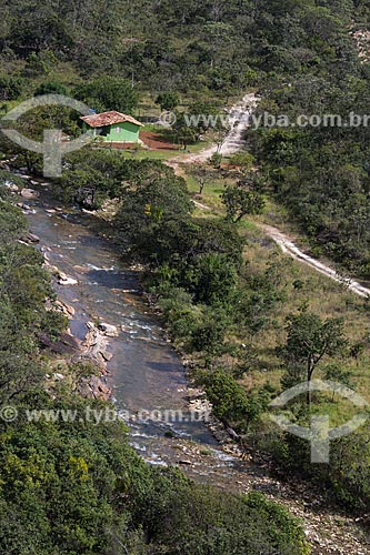  Rio das Almas no Parque Estadual da Serra dos Pireneus  - Pirenópolis - Goiás (GO) - Brasil
