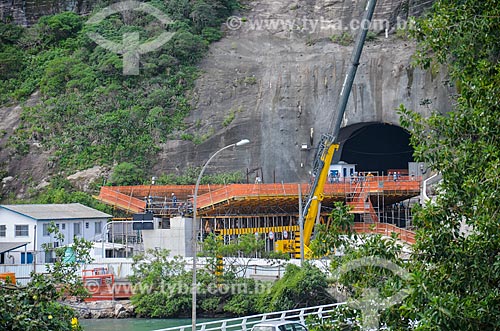  Obras da Linha 4 do Metrô  - Rio de Janeiro - Rio de Janeiro (RJ) - Brasil