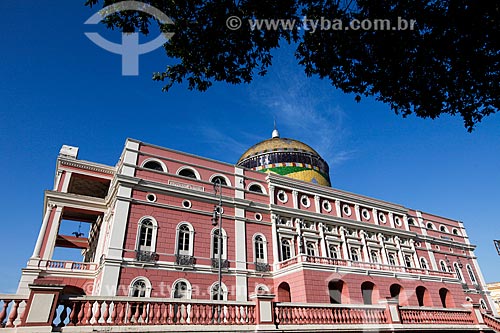  Fachada do Teatro Amazonas (1896)  - Manaus - Amazonas (AM) - Brasil