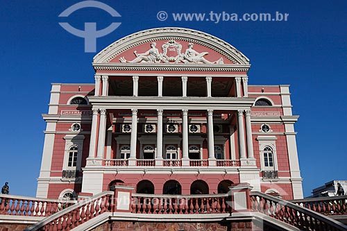  Fachada do Teatro Amazonas (1896)  - Manaus - Amazonas (AM) - Brasil