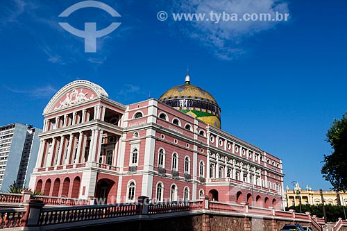  Fachada do Teatro Amazonas (1896)  - Manaus - Amazonas (AM) - Brasil