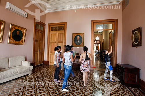  Interior do Centro Cultural Palácio da Justiça (1900) - Antiga sede do Tribunal de Justiça de Manaus  - Manaus - Amazonas (AM) - Brasil