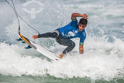  Campeonato mundial de surf (World Surf League) - Etapa Rio Pro - Filipe Toledo surfando  - Rio de Janeiro - Rio de Janeiro (RJ) - Brasil