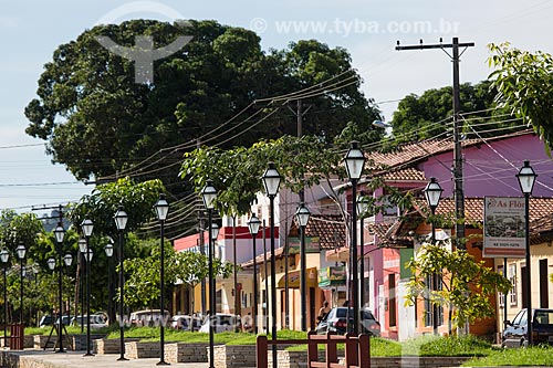  Poste na Avenida Prefeito Sizenando Jayme  - Pirenópolis - Goiás (GO) - Brasil