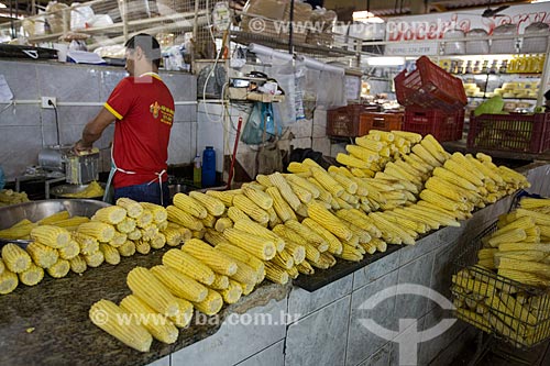  Milhos à venda no Mercado Municipal Carlos de Pina  - Anápolis - Goiás (GO) - Brasil