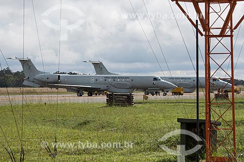  Avião radar R-99A - utilizado pelo Sistema de Vigilância da Amazônia (SIVAM) - na Base Aérea de Anápolis (BAAN)  - Anápolis - Goiás (GO) - Brasil