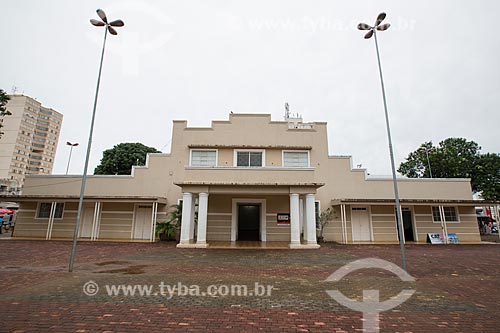  Fachada da Casa de Cultura Ulysses Guimarães - sede administrativa da Secretaria de Cultura  - Anápolis - Goiás (GO) - Brasil