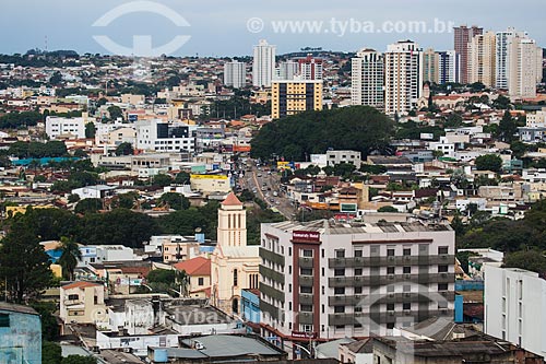  Vista da cidade de Anápolis com Hotel Itamaraty em primeiro plano e bairro Jundiaí ao fundo  - Anápolis - Goiás (GO) - Brasil