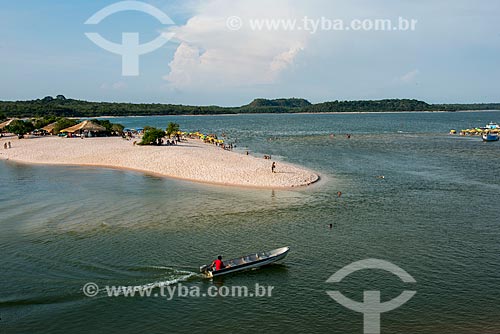  Orla da Praia de Alter-do-Chão  - Santarém - Pará (PA) - Brasil