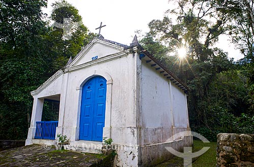 Capela de Nossa Senhora da Conceição do Soberbo (1713) - no Centro de Visitantes von Martius do Parque Nacional da Serra dos Órgãos  - Guapimirim - Rio de Janeiro (RJ) - Brasil