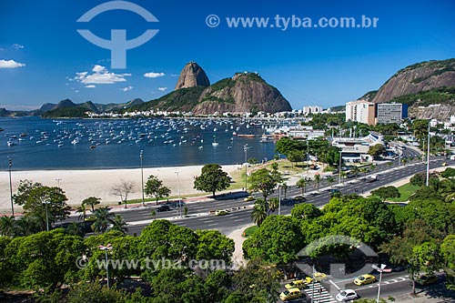  Vista do Pão de Açúcar à partir da Enseada de Botafogo  - Rio de Janeiro - Rio de Janeiro (RJ) - Brasil
