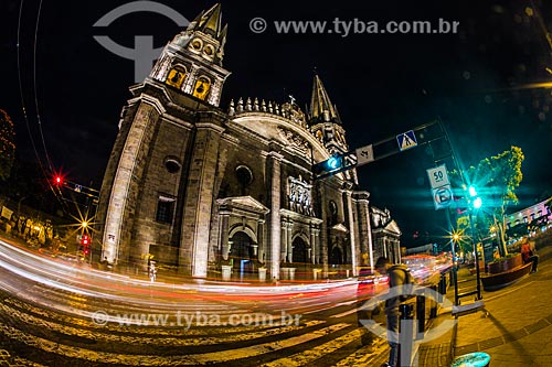  Fachada da Catedral de la Asunción de María Santísima (Catedral Basílica da Assunção de Maria Santíssima) - 1618  - Guadalajara - Jalisco - México