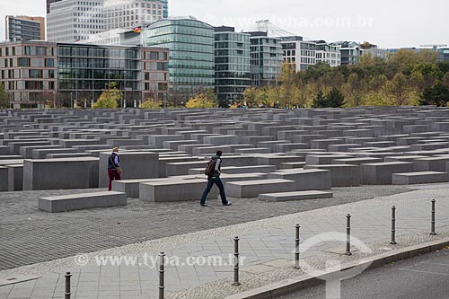  Memorial aos Judeus Mortos da Europa  - Berlim - Berlim - Alemanha