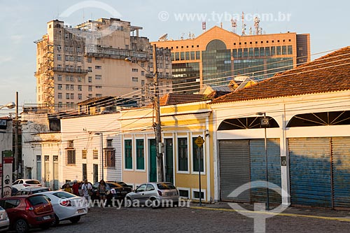  Casarios do Morro da Conceição com prédios do centro da cidade ao fundo  - Rio de Janeiro - Rio de Janeiro (RJ) - Brasil