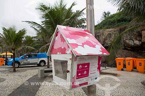  Casa de passarinho do projeto Ninho de Livro - incentivo à leitura através de bibliotecas colaborativas  - Rio de Janeiro - Rio de Janeiro (RJ) - Brasil