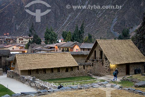  Casas da cidade de Ollantaytambo  - Ollantaytambo - Departamento de Cusco - Peru