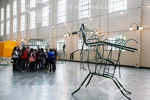  Interior do Centro Cultura Usina do Gasômetro  - Porto Alegre - Rio Grande do Sul (RS) - Brasil